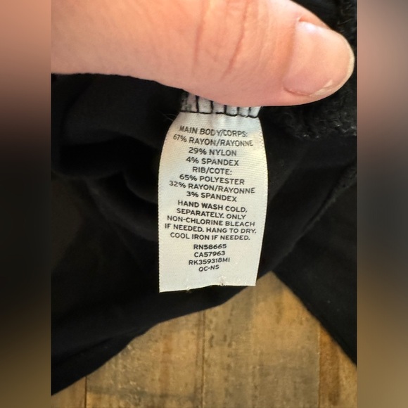 Free Press Bomber Jacket Balloon Sleeves Rayon - Picture 3 of 3